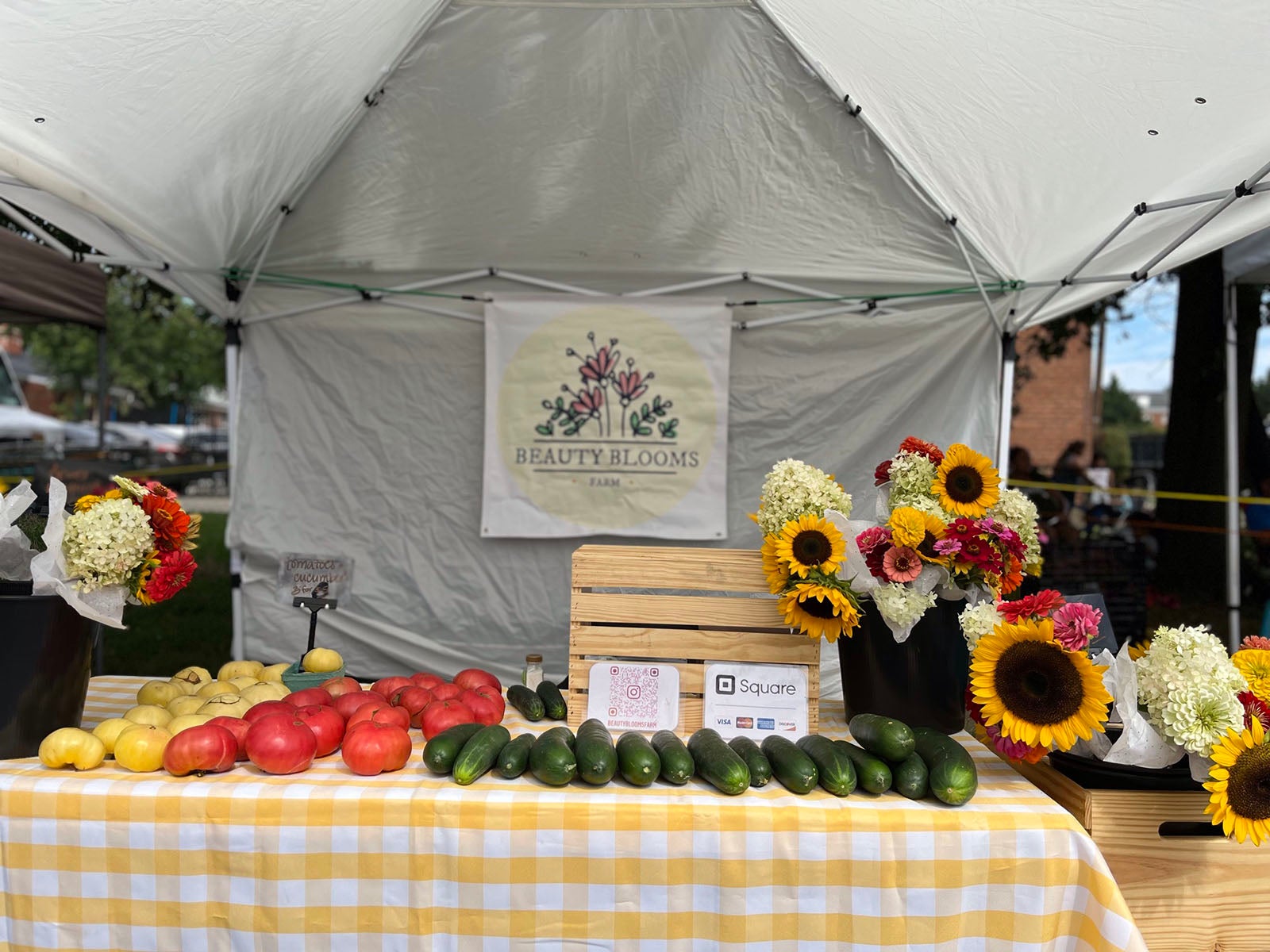 Roots in the Montgomery County Community Beauty Blooms Farm Maryland